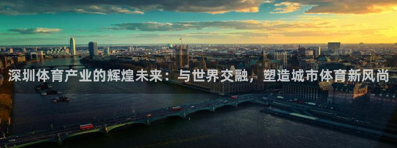 kok中欧体育登录：深圳体育产业的辉煌未来：与世界交融，塑造城市体育新风尚