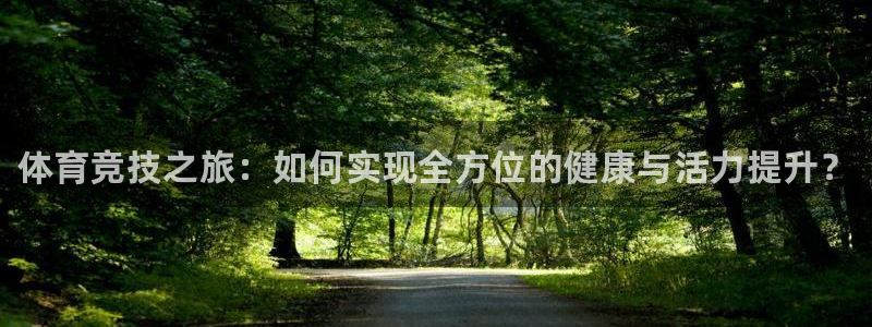 中欧体育集团：体育竞技之旅：如何实现全方位的健康与活力提升？