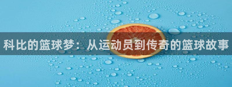 中欧体育平台：科比的篮球梦：从运动员到传奇的篮球故事