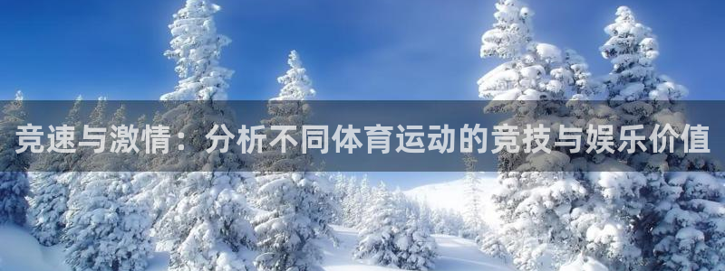 kok新版中欧体育：竞速与激情：分析不同体育运动的竞技与娱乐价值