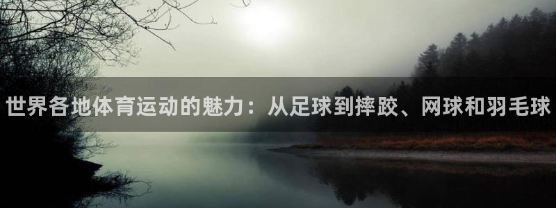 中欧体育集团：世界各地体育运动的魅力：从足球到摔跤、网球和羽毛球
