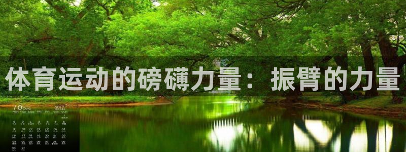 zyty中欧体育平台：体育运动的磅礴力量：振臂的力量
